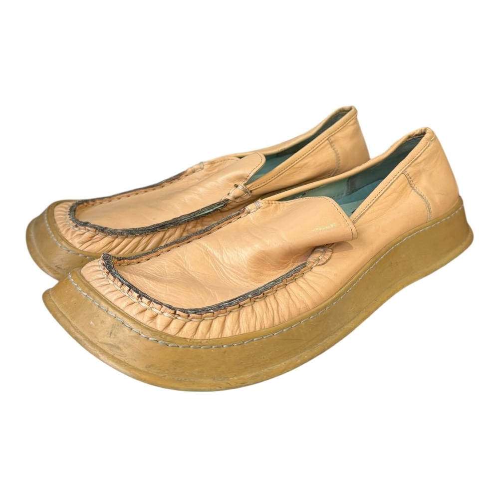 Cesare Paciotti Heroes Vintage Square Toe Loafer Shoes Men’s Sz 9
